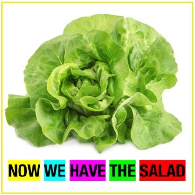 now we have the salad